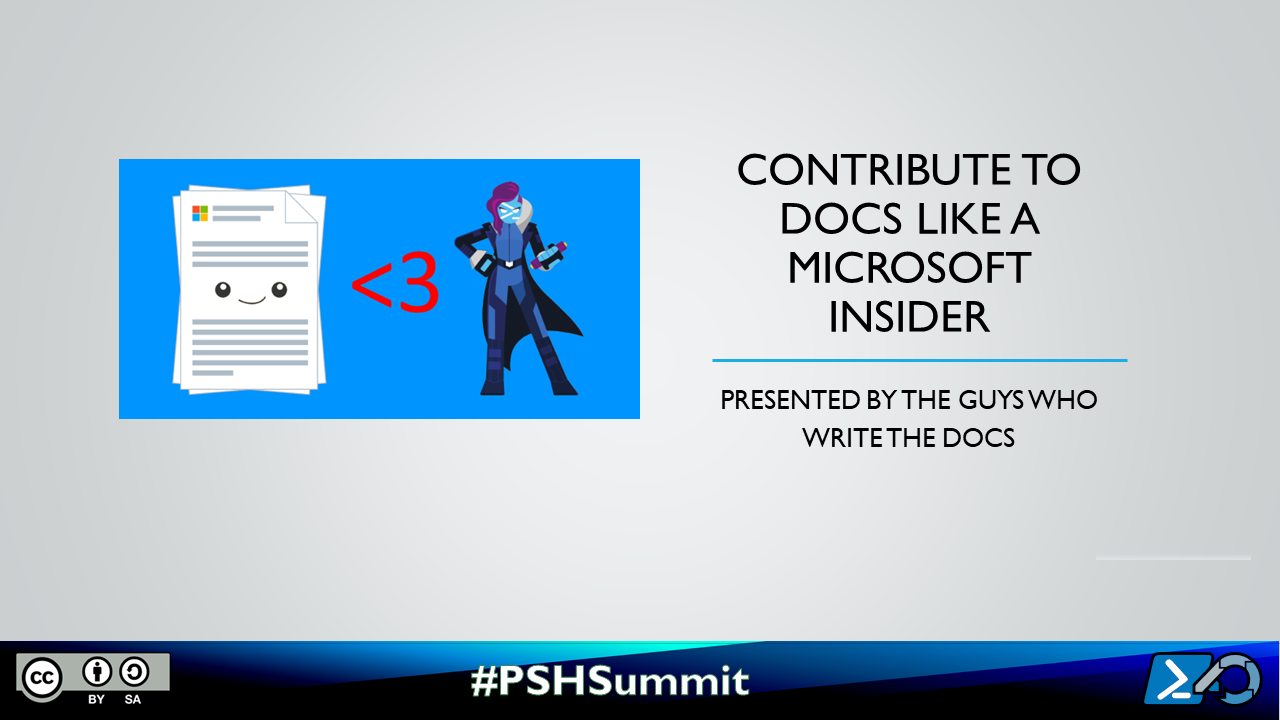 Contribute to Docs like a Microsoft Insider