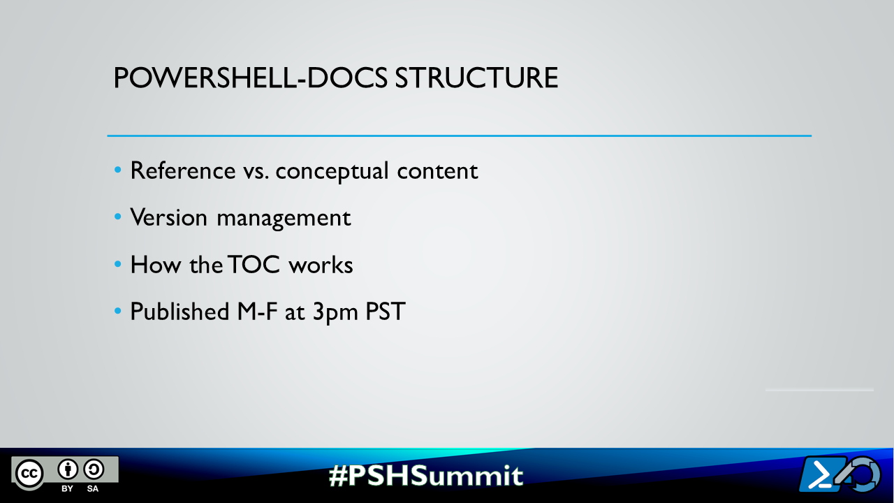 Powershell Docs PowerShell-Docs structure - Sean on IT