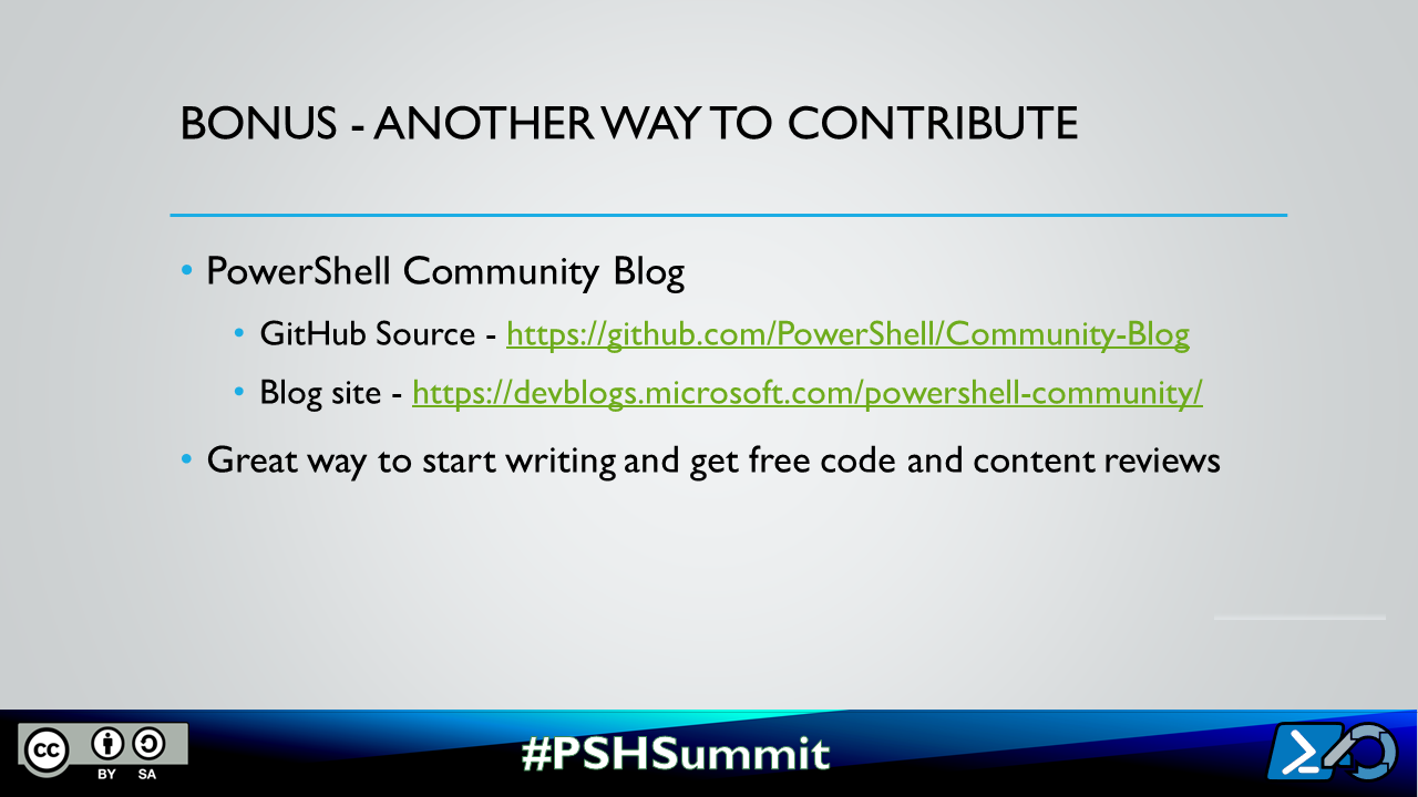 Bonus - Another Way to Contribute