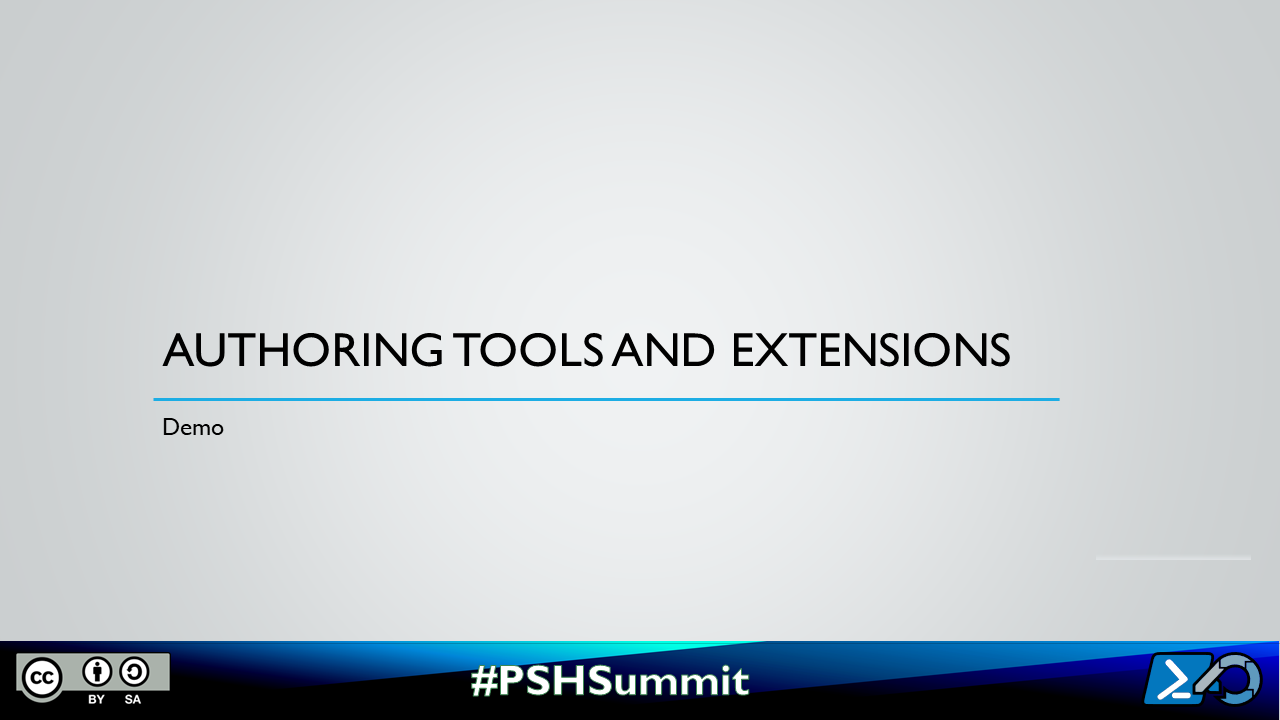 Authoring tools and extensions