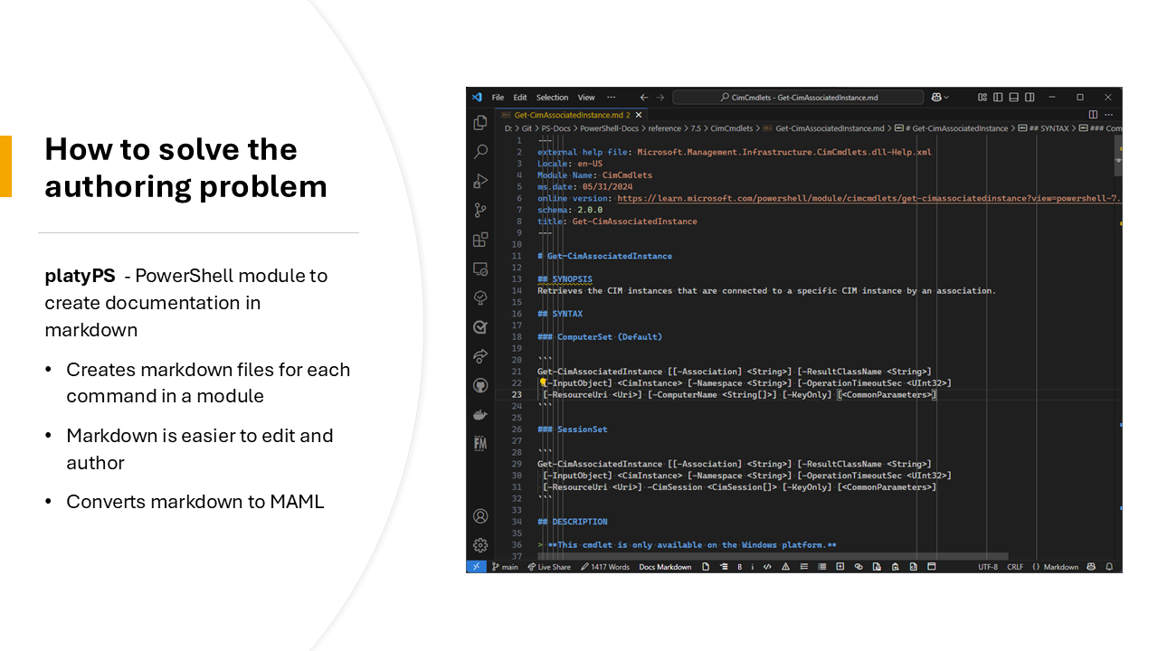 How to solve the authoring problem